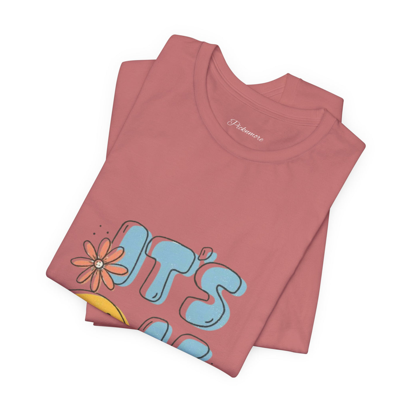 Floral Tee, Gift for Friends, Girl Elegance. - Picknmore