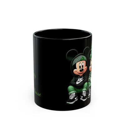 Mickey & Minnie Coffee Mug, Cute Disney Drinkware, Perfect Gift for Fans, Unique Holiday Mug, Fun Kitchen Decor
