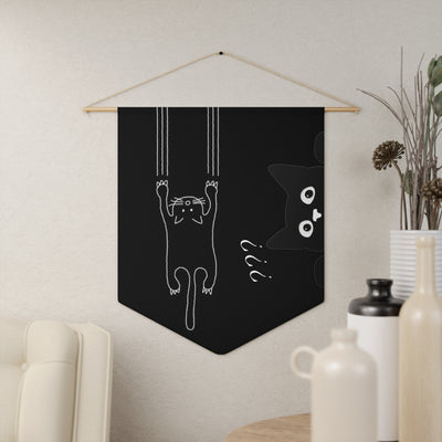 Cute Cat Pennant Banner - Whimsical Wall Art for Cat Lovers - Picknmore