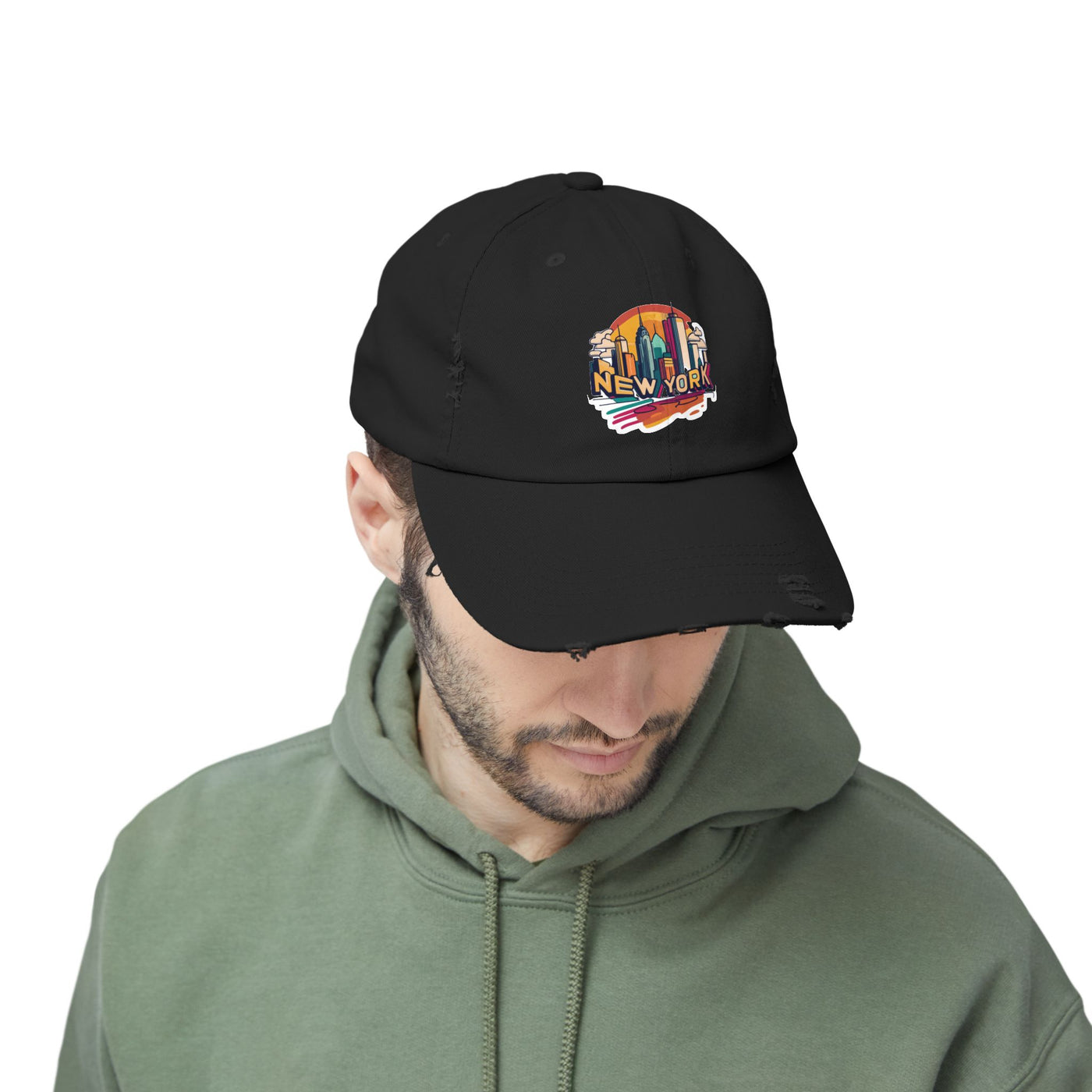 Distressed Cap - Vintage Worn-In Style Baseball Hat - Picknmore