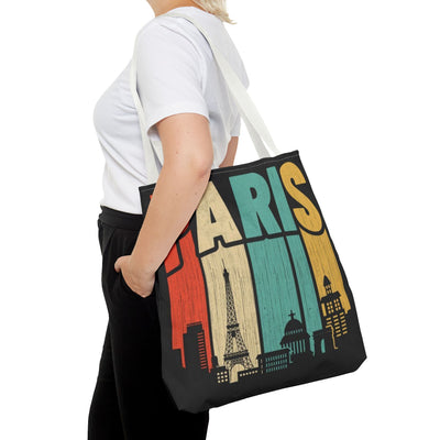 Paris Cityscape Tote Bag - Parisian Art Print Shopping Bag - Picknmore