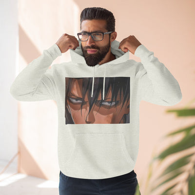 Levi Ackerman Hoodie - Attack on Titan Three-Panel Fleece - Picknmore