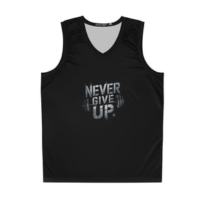 Never Give Up Gym Tank Top – Motivational Fitness Shirt for Men - Picknmore