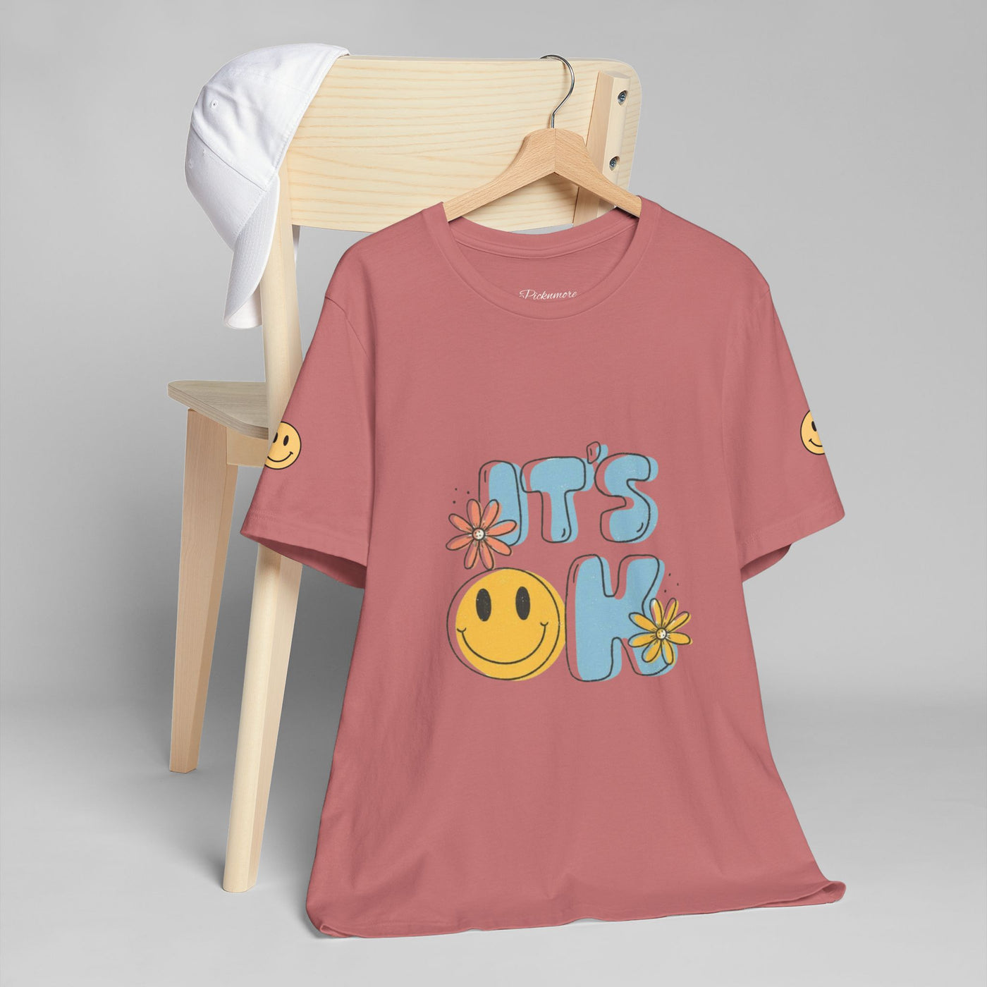 Floral Tee, Gift for Friends, Girl Elegance. - Picknmore