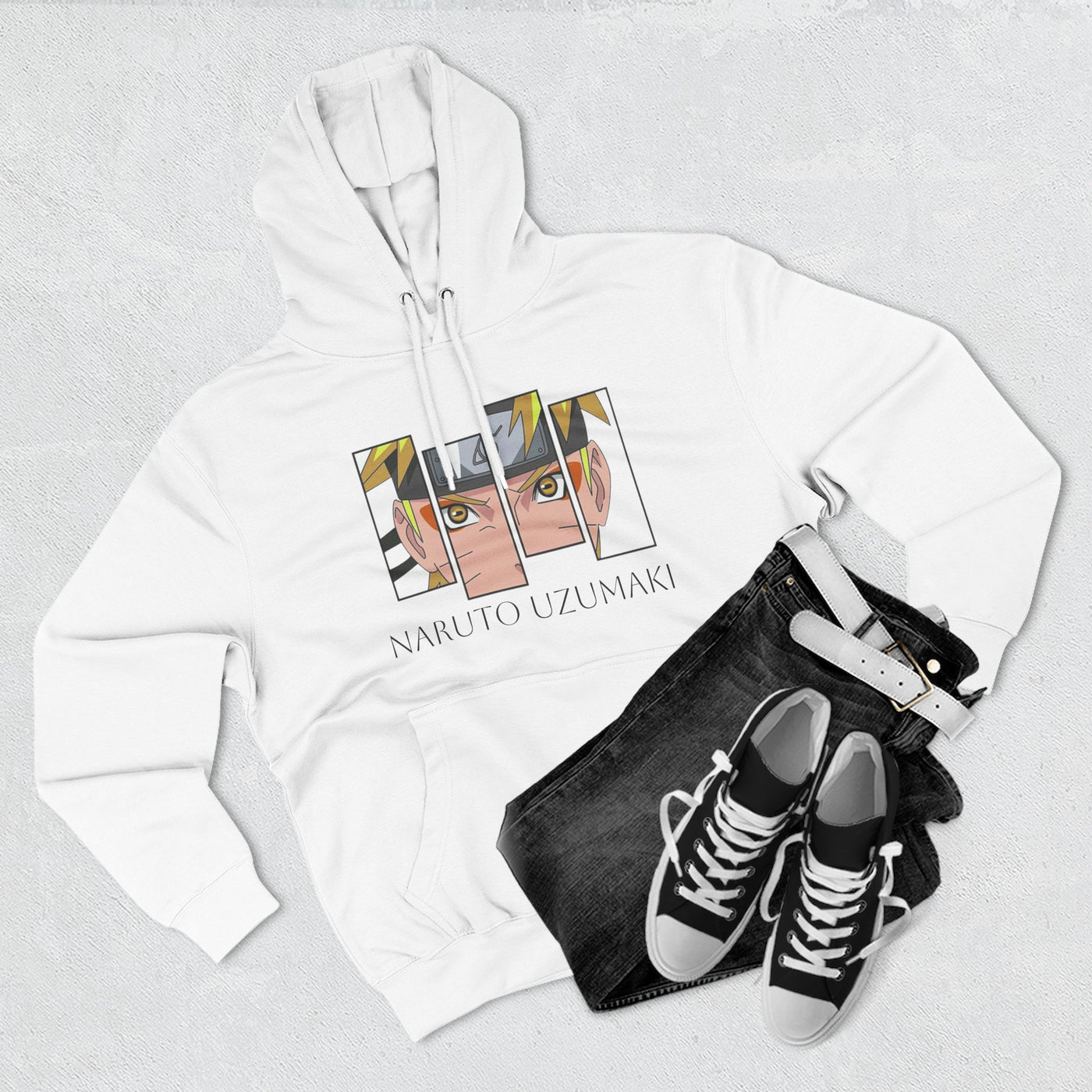 Naruto Fleece Hoodie - Anime Sweatshirt for Manga Fans & Otaku - Picknmore