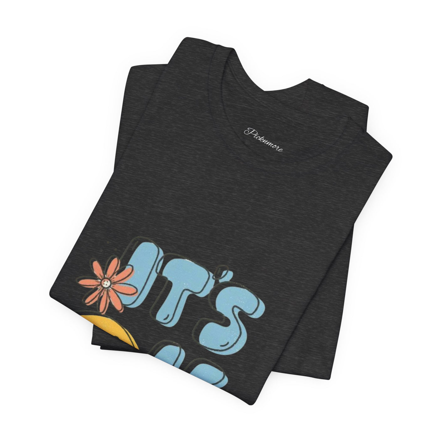 Floral Tee, Gift for Friends, Girl Elegance. - Picknmore