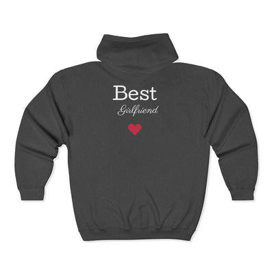 Trendy Graphic Zip-Up Hoodie - Women's Cozy Casual Fashion - Picknmore