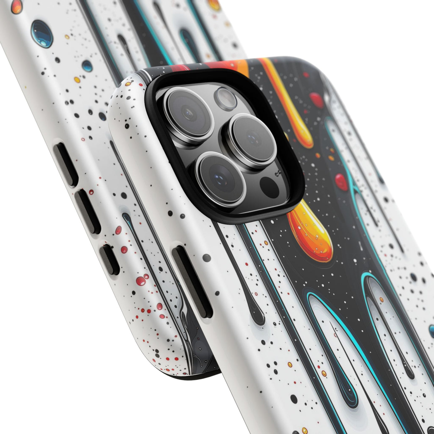 Abstract Drip Phone Case - Artistic Design Protection - Picknmore
