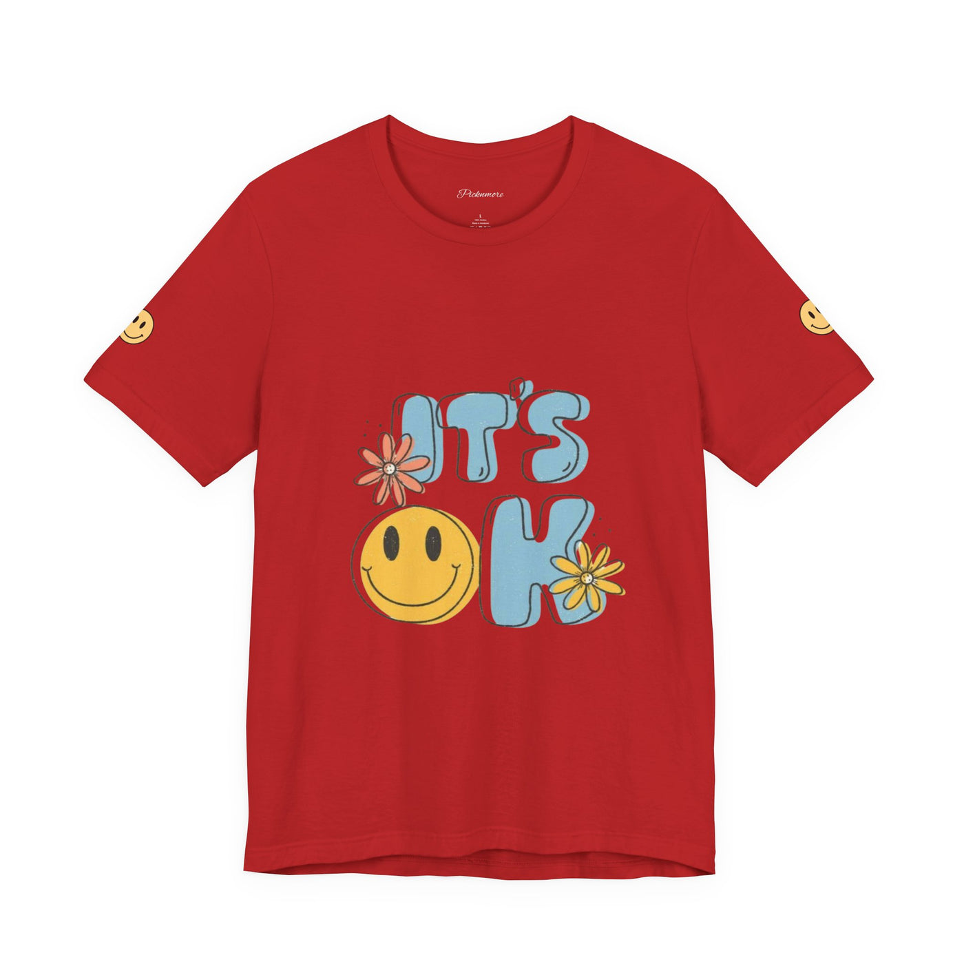Floral Tee, Gift for Friends, Girl Elegance. - Picknmore