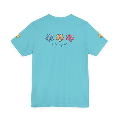 Floral Tee, Gift for Friends, Girl Elegance. - Picknmore