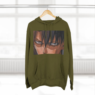 Levi Ackerman Hoodie - Attack on Titan Three-Panel Fleece - Picknmore