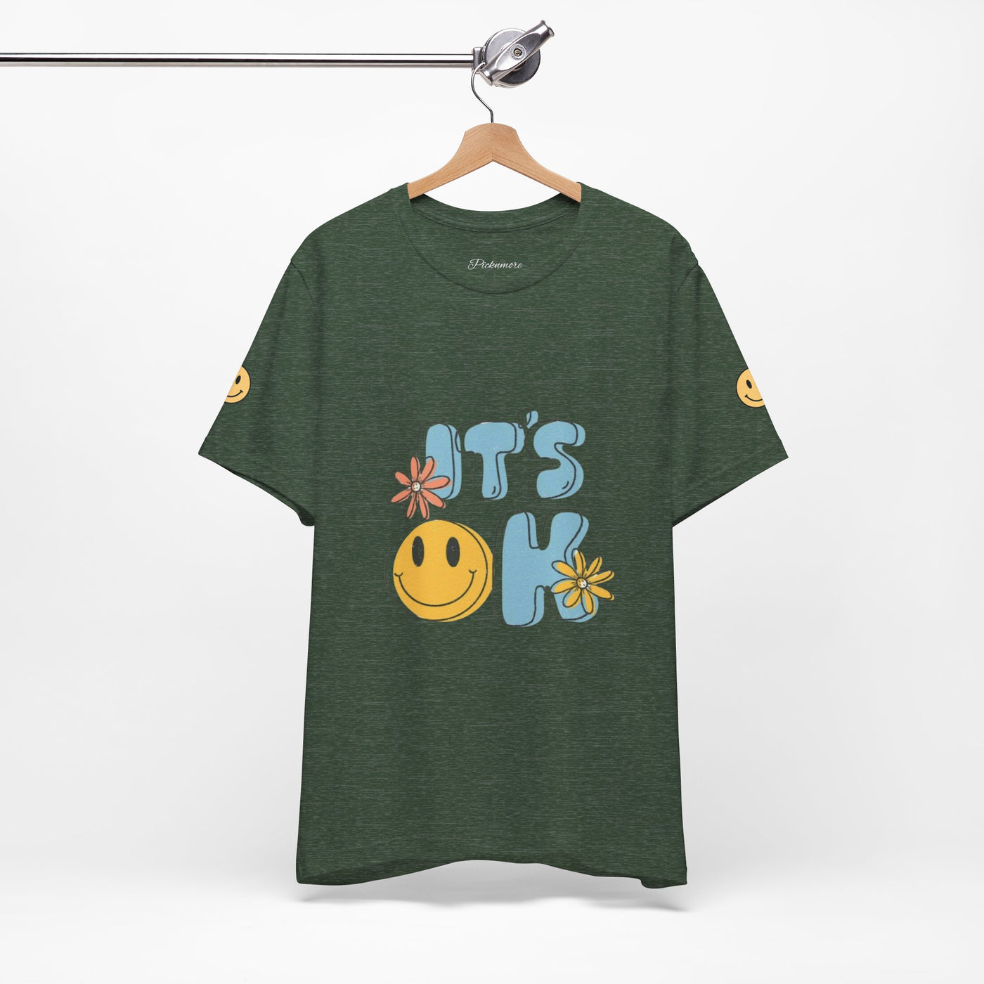 Floral Tee, Gift for Friends, Girl Elegance. - Picknmore