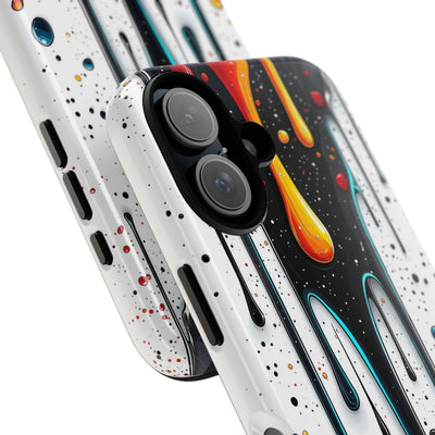 Abstract Drip Phone Case - Artistic Design Protection - Picknmore