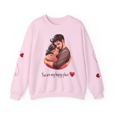 Love-Themed Crewneck Sweatshirt - Cozy Gift for Couples - Picknmore