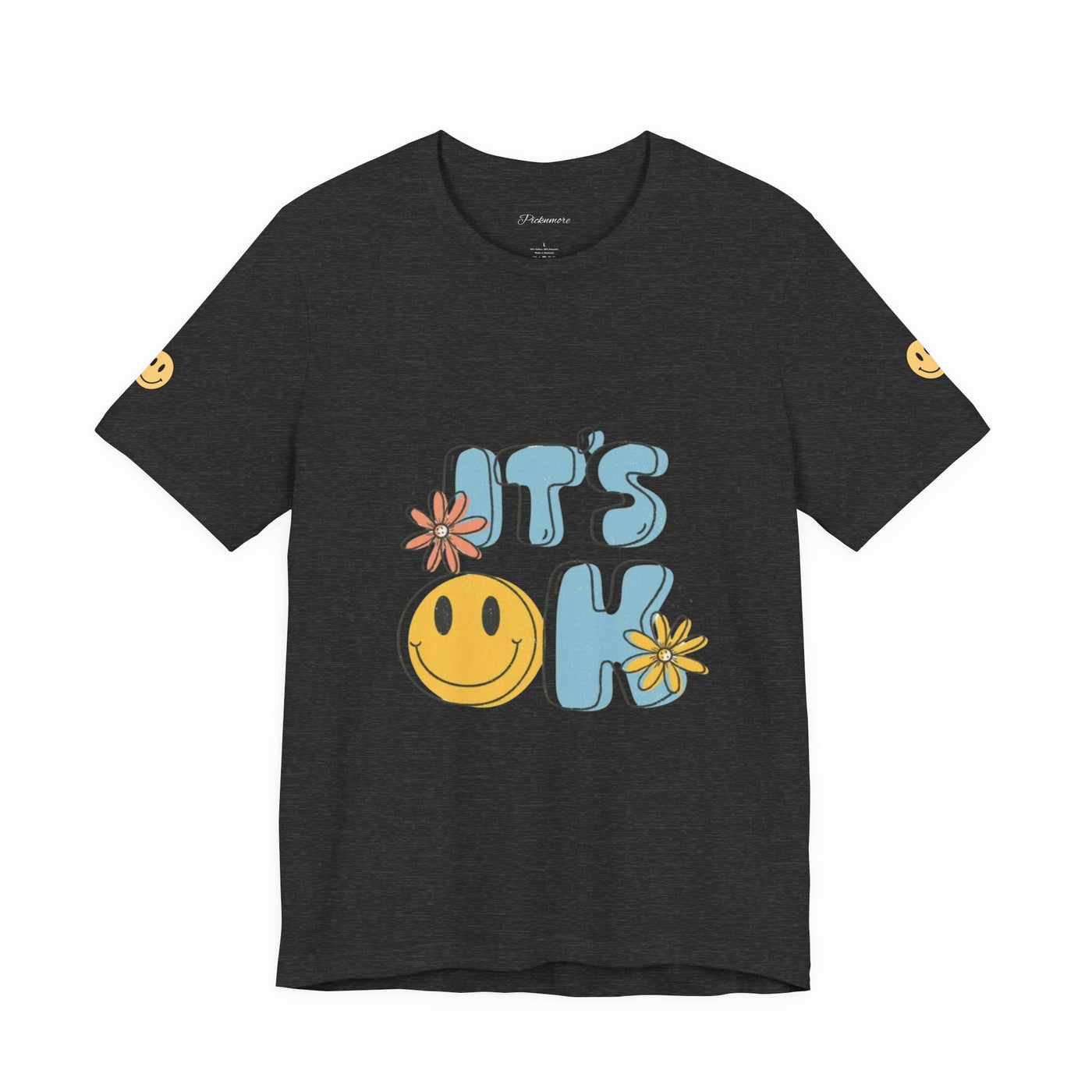 Floral Tee, Gift for Friends, Girl Elegance. - Picknmore