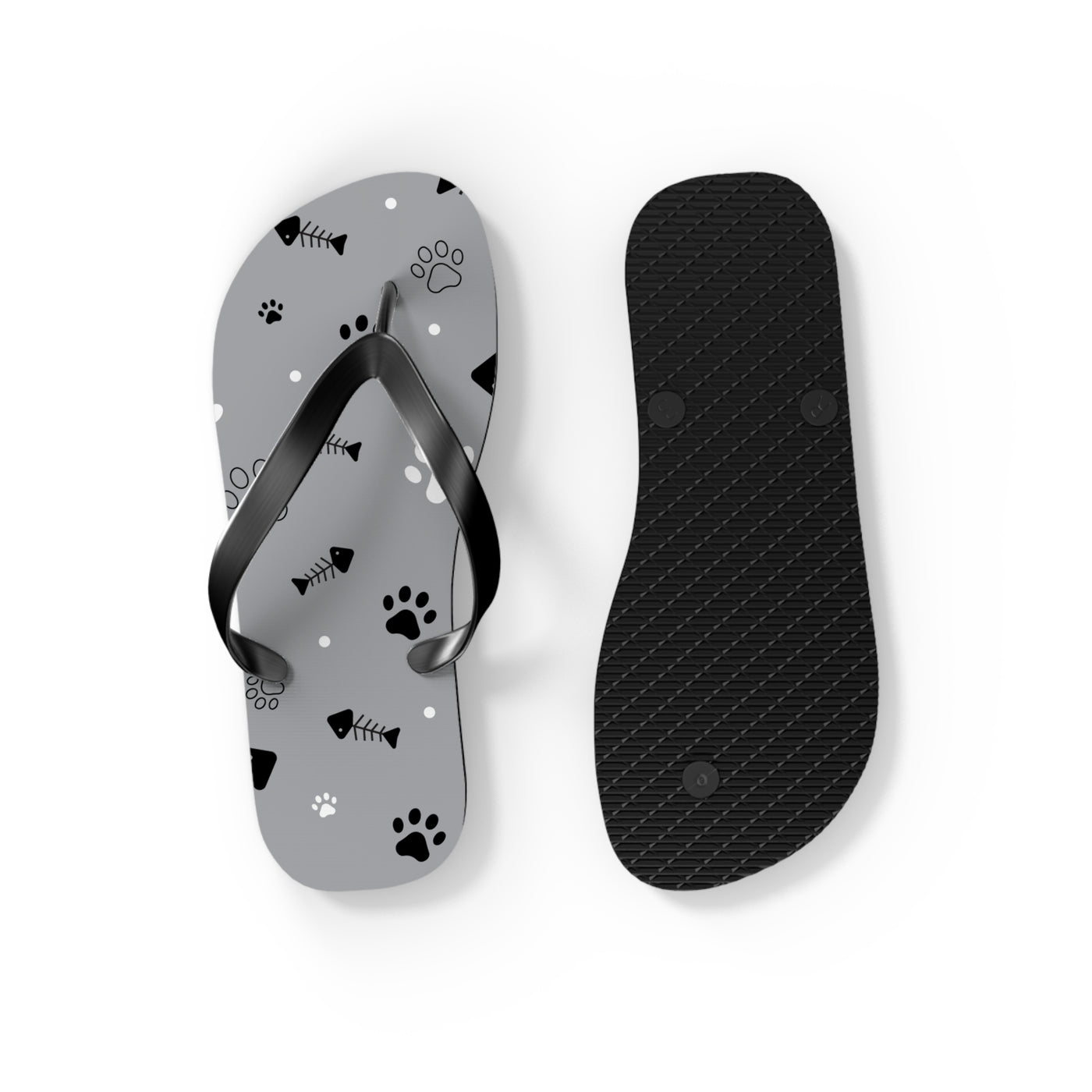 Dog Lover's Flip Flops | Cute Paw Print Outdoor Sandals for Summer, Pet Gifts, Beachwear, Relaxation Footwear, Animal Lover Accessories - Picknmore