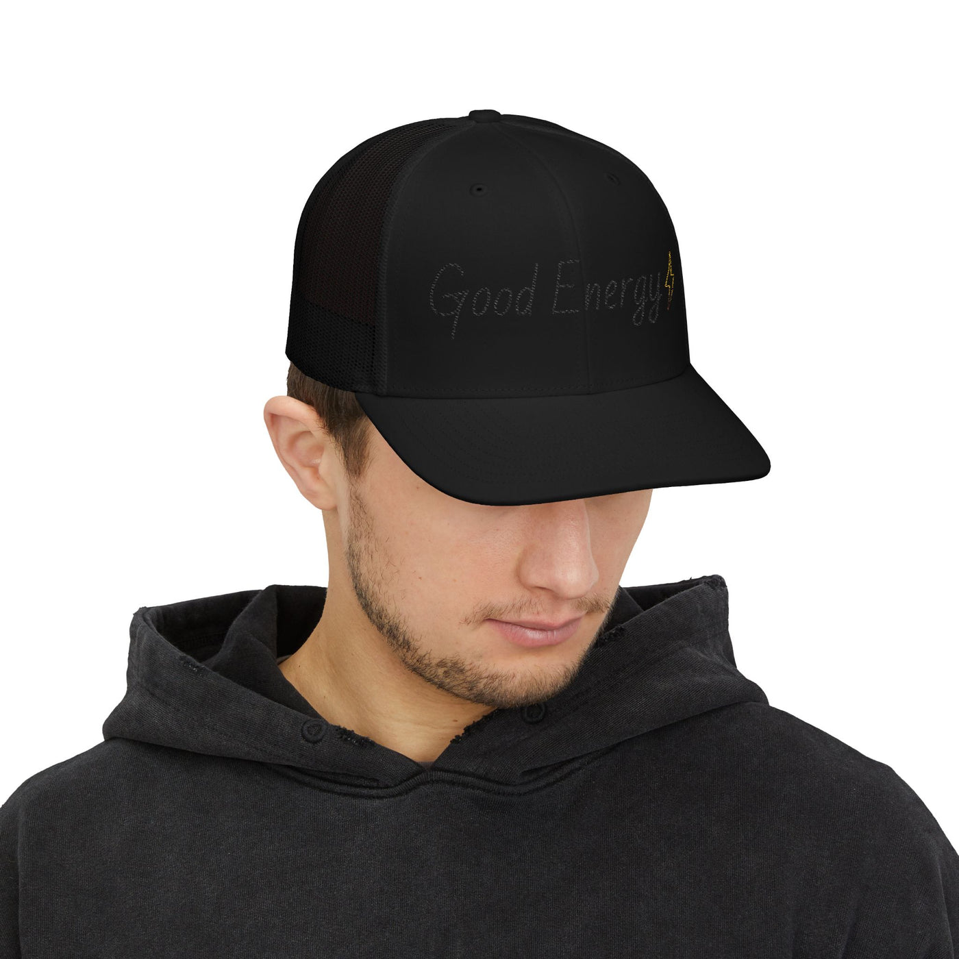 Good Energy Trucker Cap - Positive Vibes Snapback Hat - Picknmore