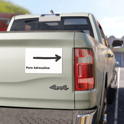 Adrenaline-Fueled Car Magnets, Adventure Decor, Gift for Drivers, Racing Enthusiasts, Fun Vehicle Accessories - Picknmore