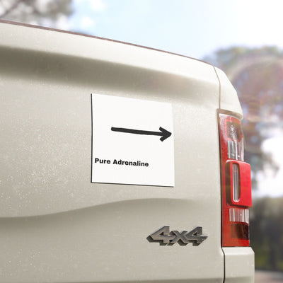 Adrenaline-Fueled Car Magnets, Adventure Decor, Gift for Drivers, Racing Enthusiasts, Fun Vehicle Accessories - Picknmore