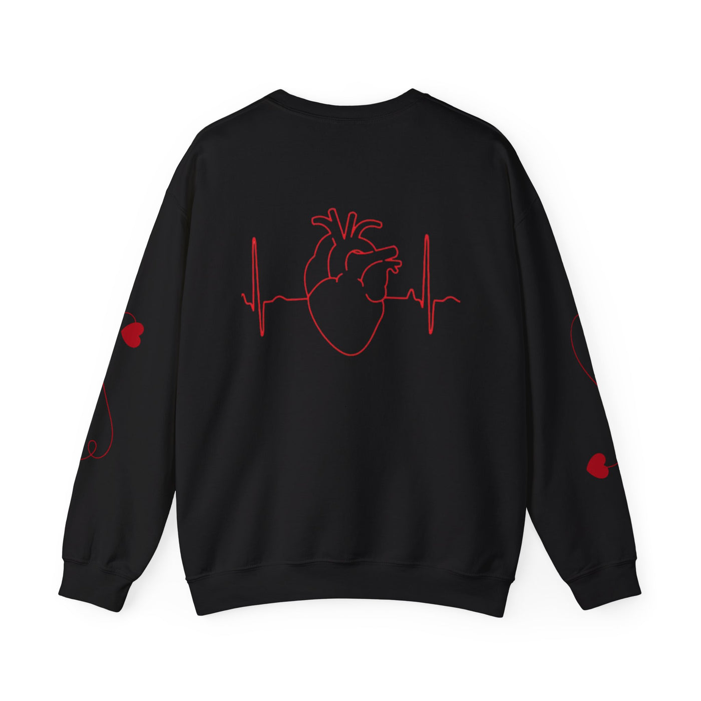 Love-Themed Crewneck Sweatshirt - Cozy Gift for Couples - Picknmore