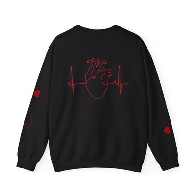 Love-Themed Crewneck Sweatshirt - Cozy Gift for Couples - Picknmore