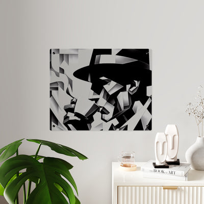Chic Acrylic Wall Art Panels - Modern Black & White Home Decor - Picknmore