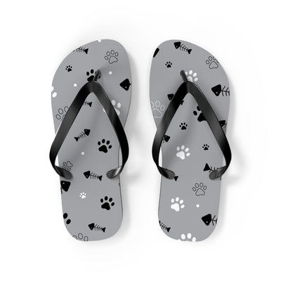 Dog Lover's Flip Flops | Cute Paw Print Outdoor Sandals for Summer, Pet Gifts, Beachwear, Relaxation Footwear, Animal Lover Accessories - Picknmore