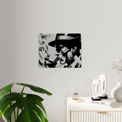 Chic Acrylic Wall Art Panels - Modern Black & White Home Decor - Picknmore