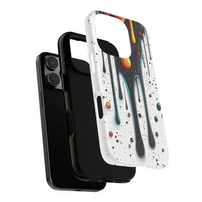 Abstract Drip Phone Case - Artistic Design Protection - Picknmore