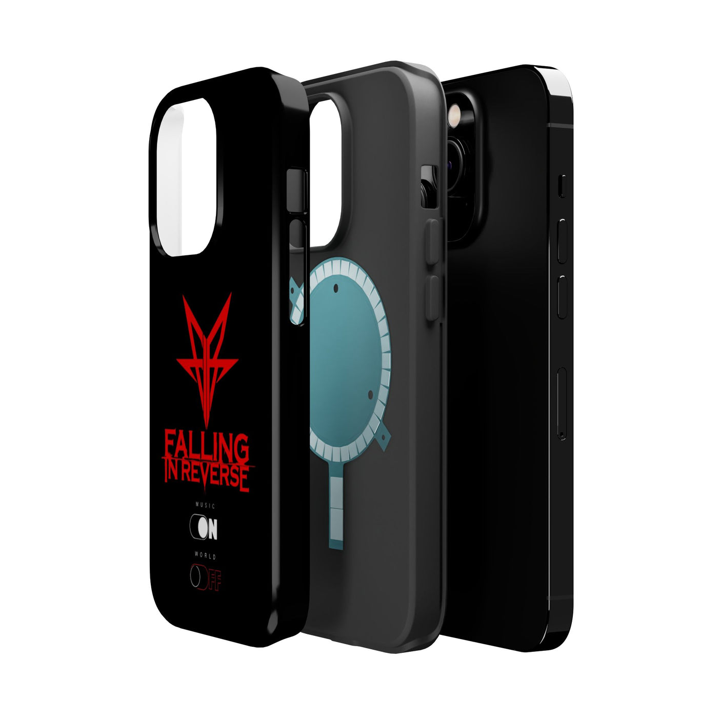 Falling In Reverse Magnetic Phone Case - Impact-Resistant Music Fan Protection - Picknmore