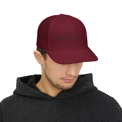 Good Energy Trucker Cap - Positive Vibes Snapback Hat - Picknmore