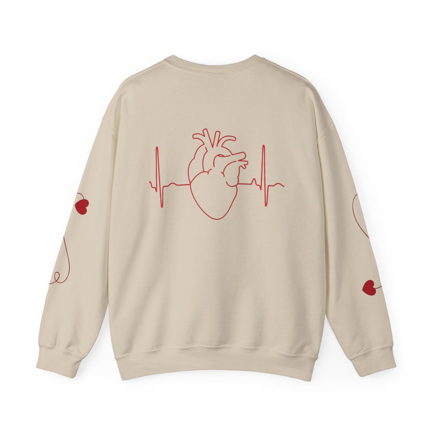 Love-Themed Crewneck Sweatshirt - Cozy Gift for Couples - Picknmore