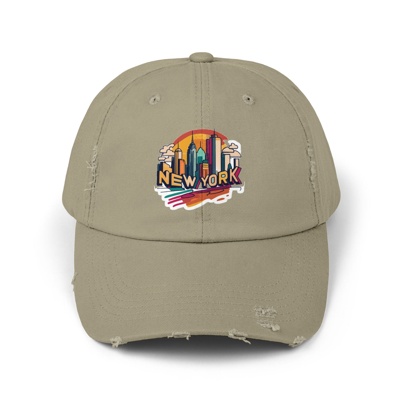 Distressed Cap - Vintage Worn-In Style Baseball Hat - Picknmore
