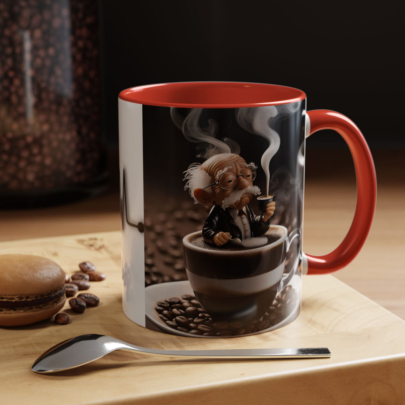 Coffee Lover's Heartbeat Mug - Caffeine Addiction Design - Picknmore