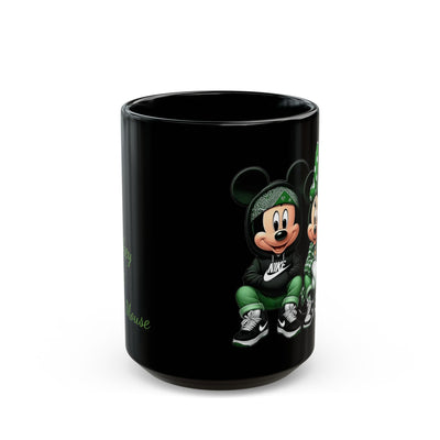 Mickey & Minnie Coffee Mug, Cute Disney Drinkware, Perfect Gift for Fans, Unique Holiday Mug, Fun Kitchen Decor