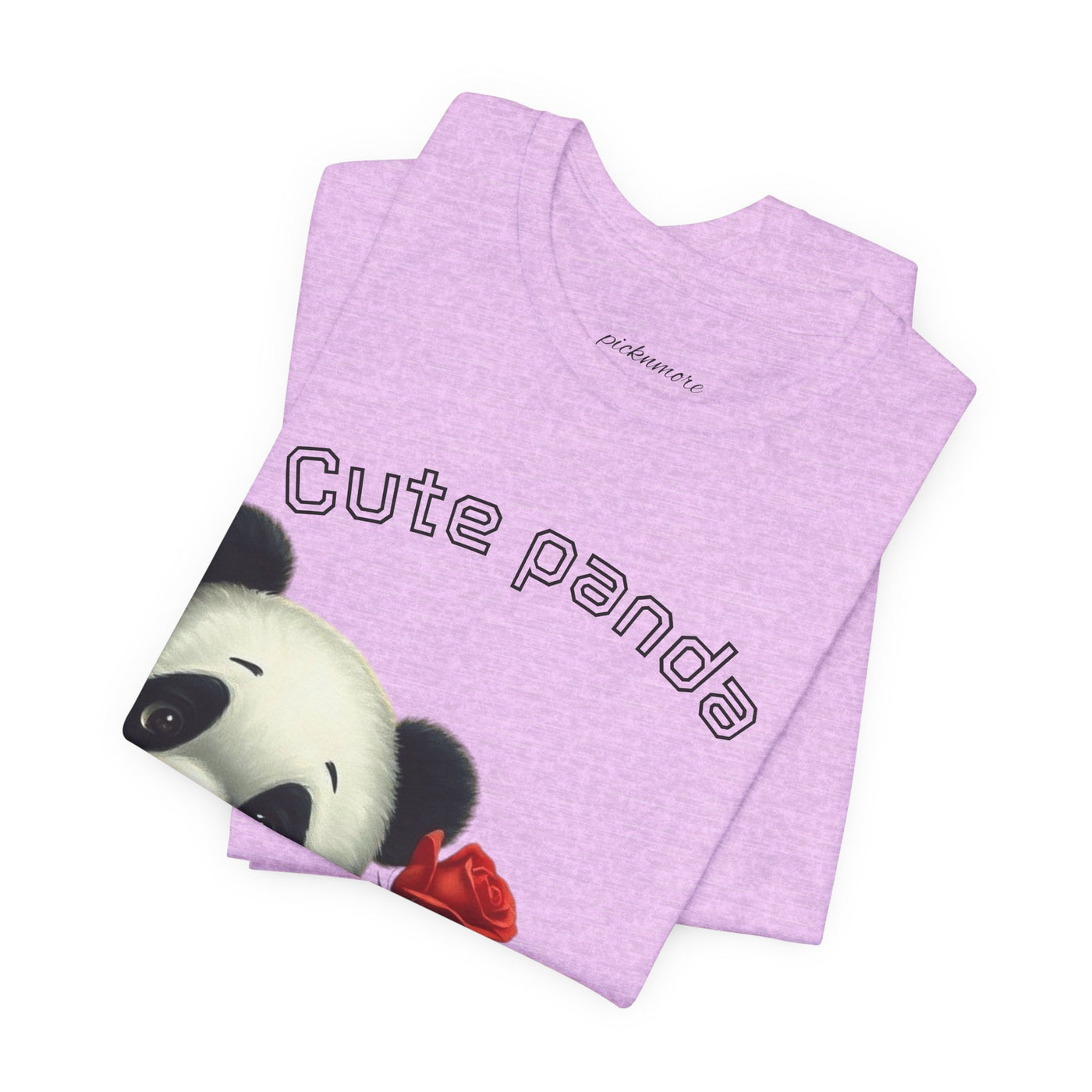 Cute Panda T-Shirt - Animal Lover Tee for Kids & Adults - Picknmore