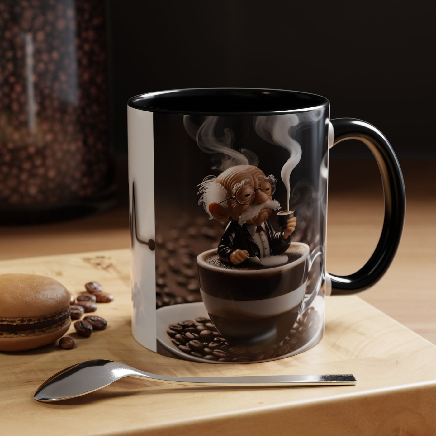Coffee Lover's Heartbeat Mug - Caffeine Addiction Design - Picknmore
