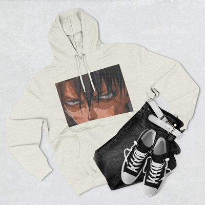 Levi Ackerman Hoodie - Attack on Titan Three-Panel Fleece - Picknmore