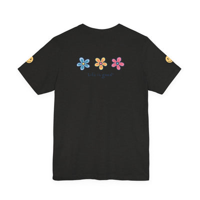 Floral Tee, Gift for Friends, Girl Elegance. - Picknmore