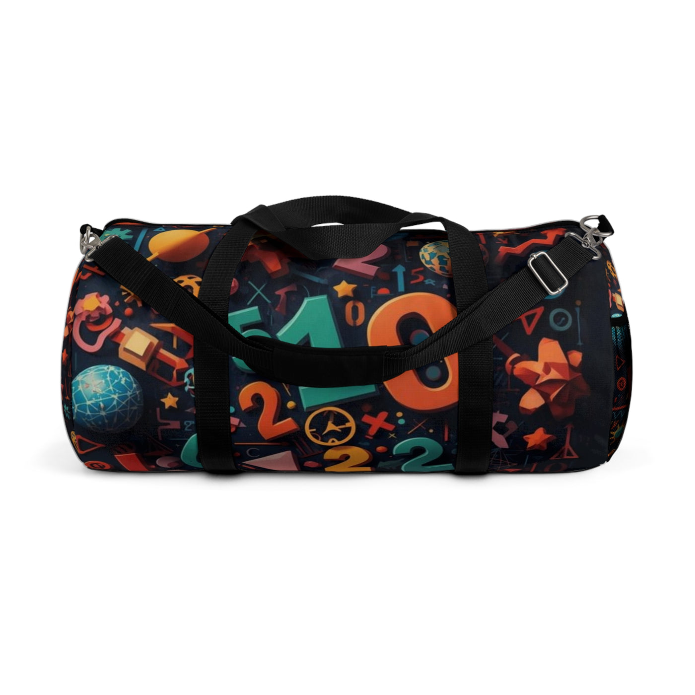 Colorful Numbers Duffel Bag - Fun Travel & Gym Bag for Students - Picknmore
