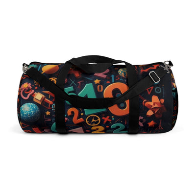 Colorful Numbers Duffel Bag - Fun Travel & Gym Bag for Students - Picknmore