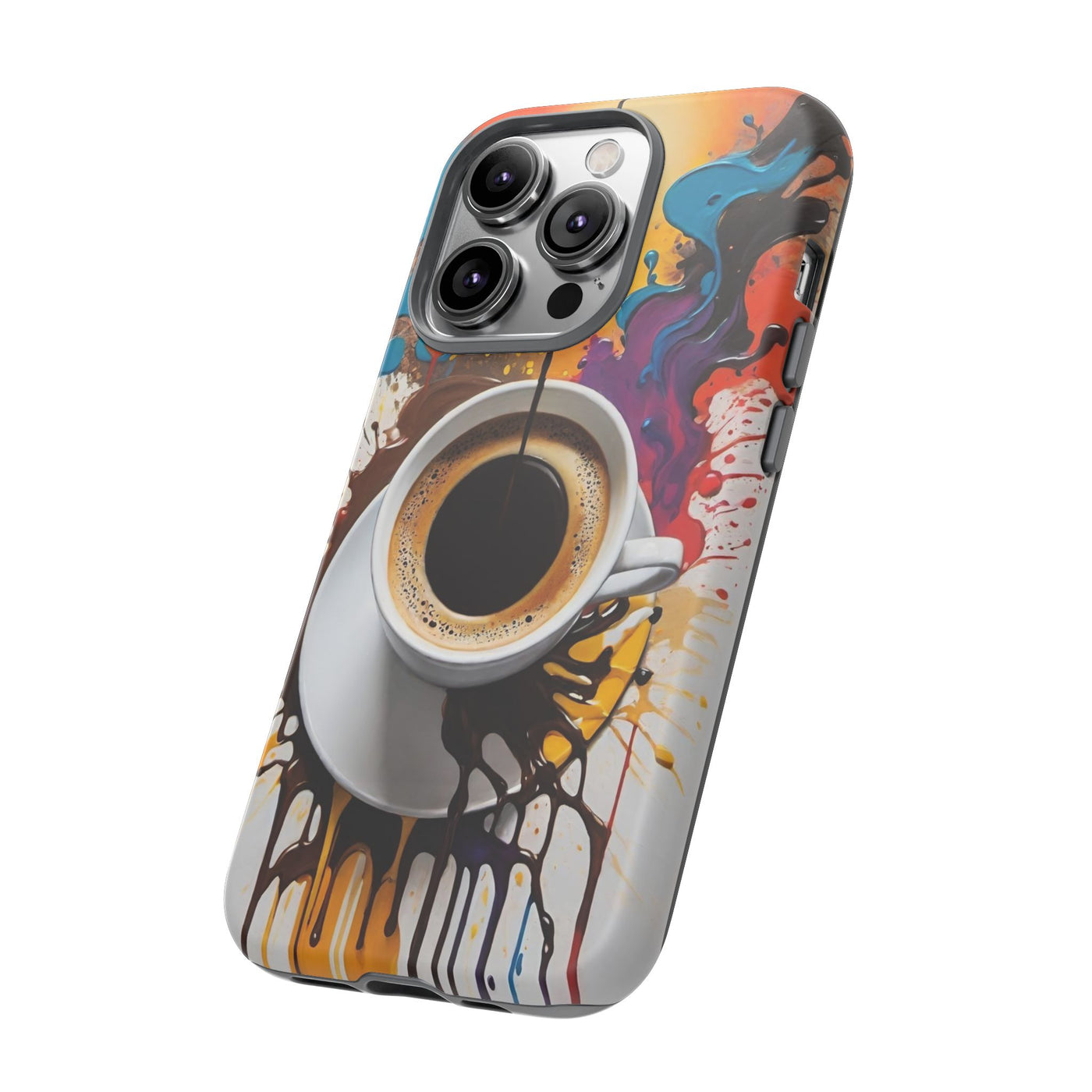 Coffee Cup Phone Case - Colorful Caffeine Lover Protection - Picknmore