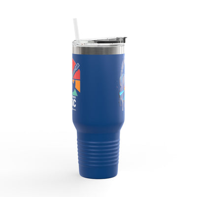 Colorful 40oz Travel Mug - Insulated Tumbler for Music Lovers - Picknmore