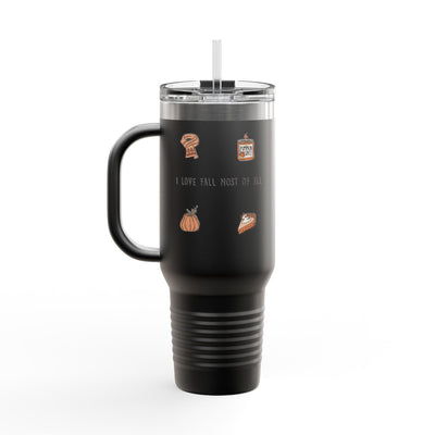 Halloween-Themed Insulated Travel Mug | 40oz | Perfect for October Parties, Fall Events, Cozy Drinks, Gifts for Coffee Lovers - Picknmore