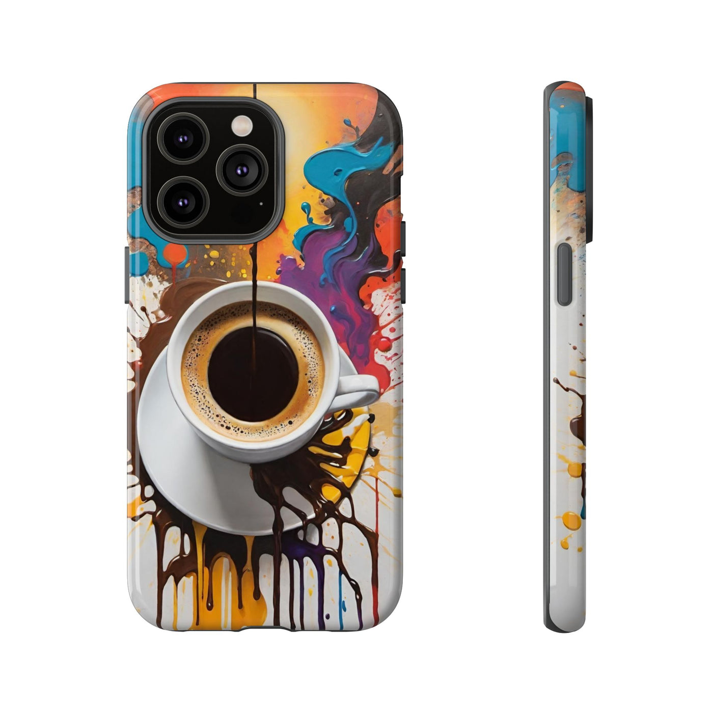 Coffee Cup Phone Case - Colorful Caffeine Lover Protection - Picknmore