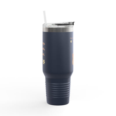Insulated Travel Mug for Book Lovers, Enjoy Every Sip, Perfect Gift for Readers, 40oz Coffee Tumbler, Travel Cup for Busy Days - Picknmore