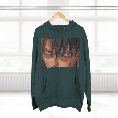 Levi Ackerman Hoodie - Attack on Titan Three-Panel Fleece - Picknmore
