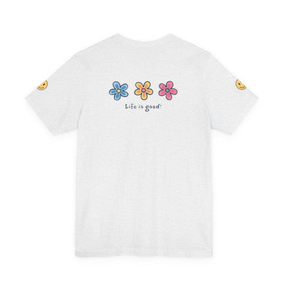Floral Tee, Gift for Friends, Girl Elegance. - Picknmore