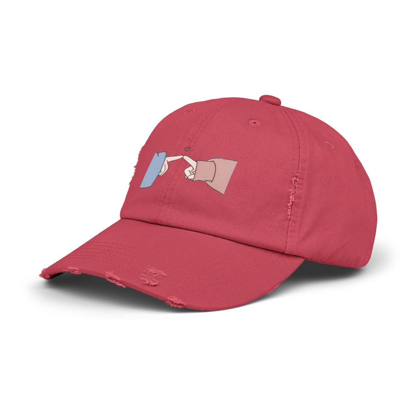 Playful Finger Pointing Hat - Fun Distressed Cap for Girls - Picknmore