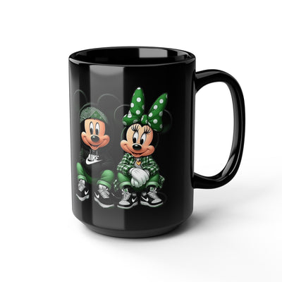Mickey & Minnie Coffee Mug, Cute Disney Drinkware, Perfect Gift for Fans, Unique Holiday Mug, Fun Kitchen Decor